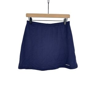 Wilson Skort Women Large Navy Blue Active Athletic Tennis Performance Pickleball